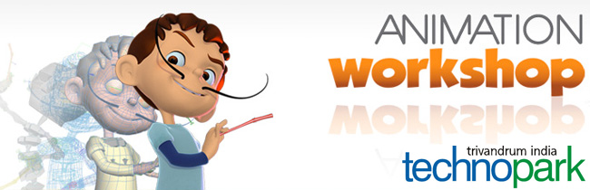 Children of Techno park employees Introduced Animation Workshop 2014