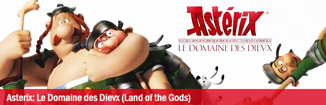 Asterix: Land of the Gods Film poster released 