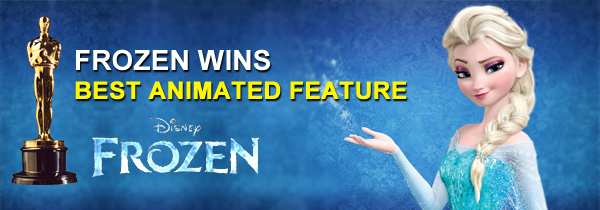 Frozen Wins Best Animated Feature Film