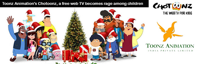 Toonz Animations Chotoonz, a free web TV becomes rage among children 