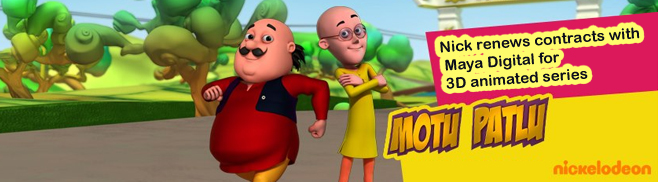 Maya Digital Studio get a contract renewal for Motu Patlu